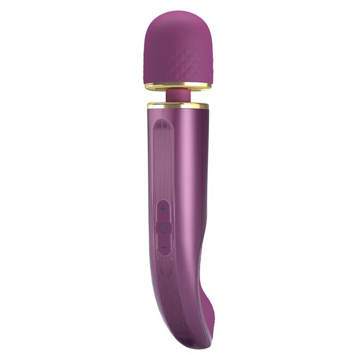 Vibrating Wand Silicona Purple - BI-014848-2 - Teknashop Ltd