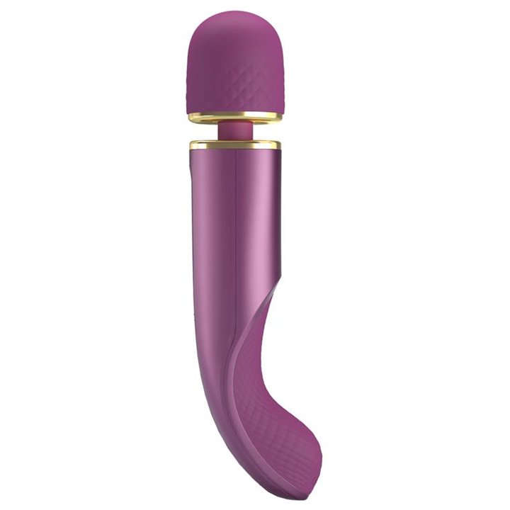 Vibrating Wand Silicona Purple - BI-014848-2 - Teknashop Ltd