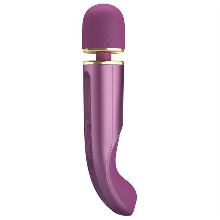 Vibrating Wand Silicona Purple - BI-014848-2 - Teknashop Ltd