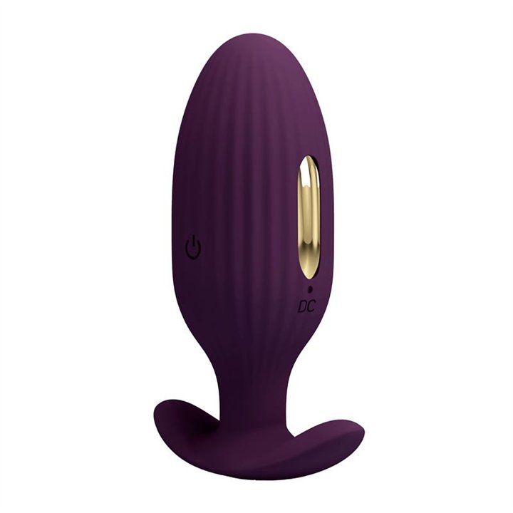 Jefferson Anal Plug with Vibration and Electroshock with App - BI-040083HP-1 - Teknashop Ltd