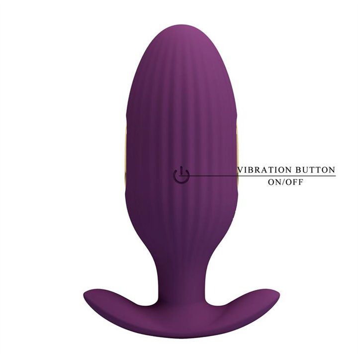 Jefferson Anal Plug with Vibration and Electroshock with App - BI-040083HP-1 - Teknashop Ltd