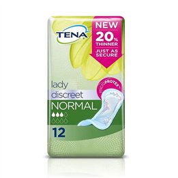 Tena Lady Normal Discreet 12 Units - unisex - Teknashop Ltd