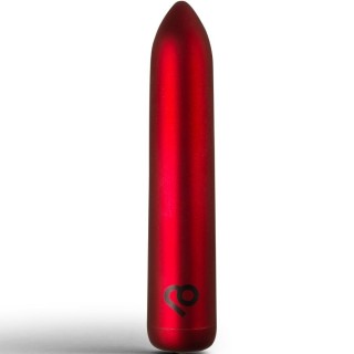 ROCKS-OFF - RECHARGEABLE VIBRATING BULLET POPPY RED - D-244660 - Teknashop Ltd