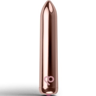 ROCKS-OFF - RECHARGEABLE VIBRATING BULLET GOLDEN ROSE - D-244661 - Teknashop Ltd