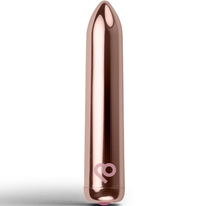 ROCKS-OFF - RECHARGEABLE VIBRATING BULLET GOLDEN ROSE - D-244661 - Teknashop Ltd