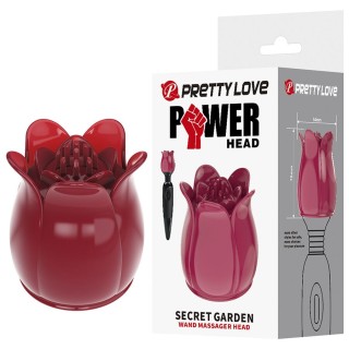 PRETTY LOVE - SECRET GARDEN PINK MASSAGE HEAD - D-245223 - Teknashop Ltd