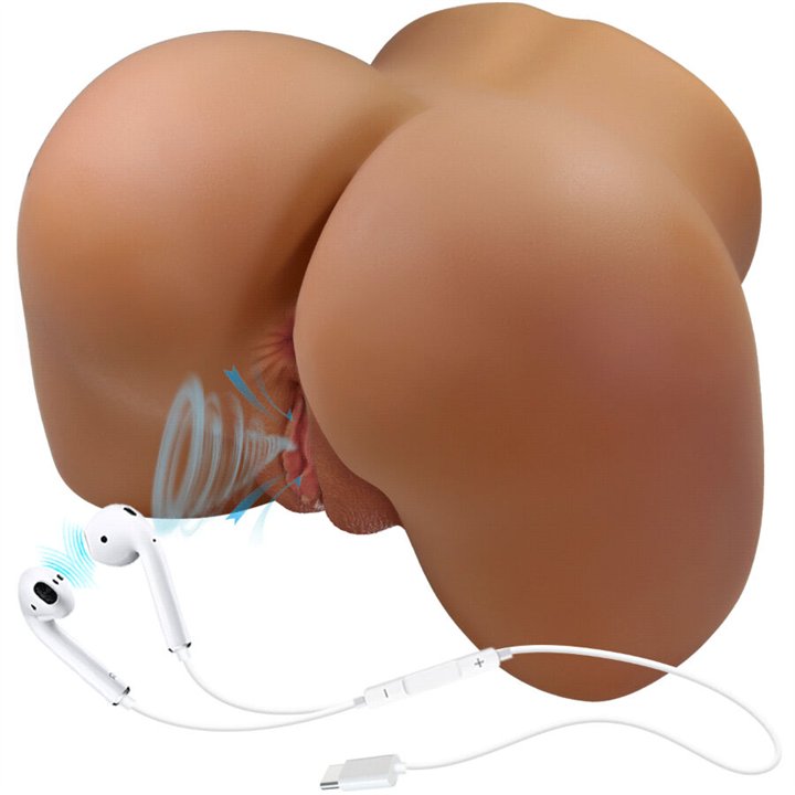 CRAZY BULL - WENDY REALISTIC FEMALE BUTT VIBRATOR AND SUCKER WITH SOUND 11 KG - D-243861 - Teknashop Ltd