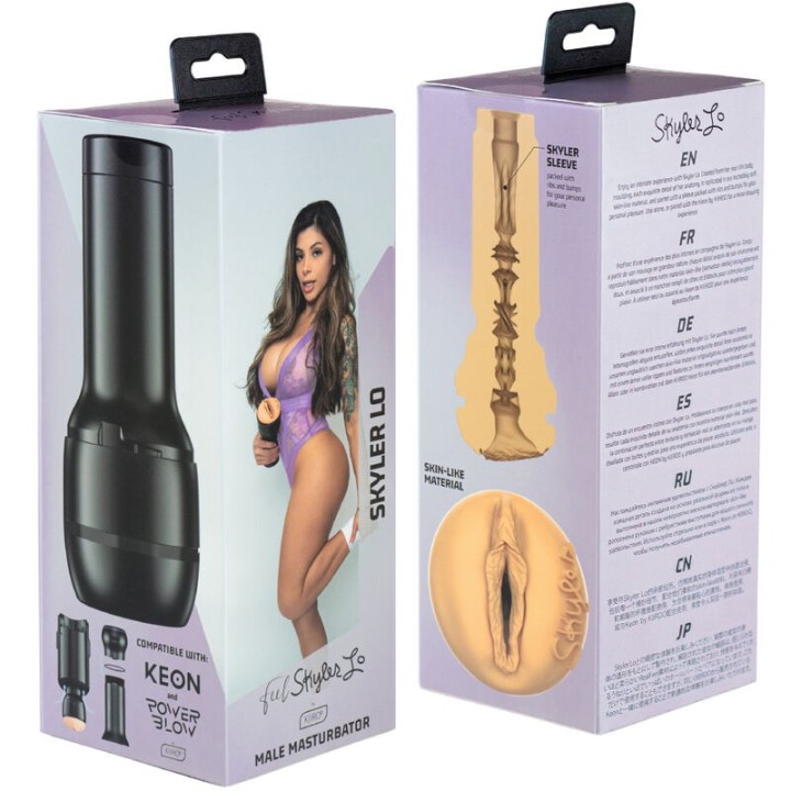 KIIROO - FEEL SKYLER LO STARS COLLECTION STROKERS POWERBLOW COMPATIBLE - D-236477 - Teknashop Ltd