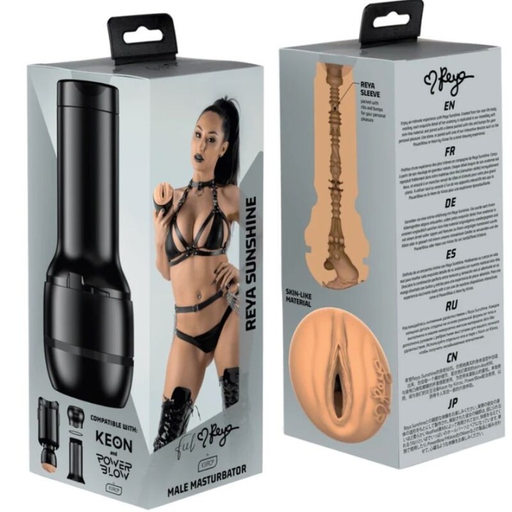 KIIROO - FEEL REYA SUNSHINE STROKER KIIROO STARS COLLECTION - D-241736 - Teknashop Ltd