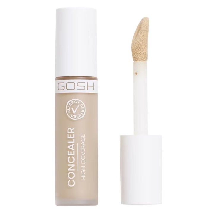 Gosh, Gosh, High Coverage, Liquid Concealer, 003, Sand, 6 ml - Teknashop Ltd