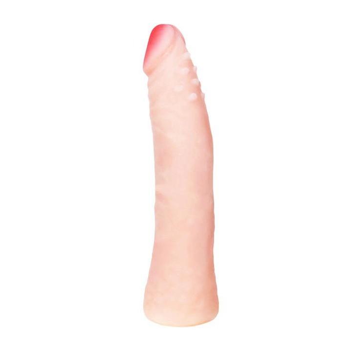 BAILE - REALISTIC SKIN TOUCH SILICONE DILDO 19 CM RANDOM BOX COLOR - D-194048 - Teknashop Ltd