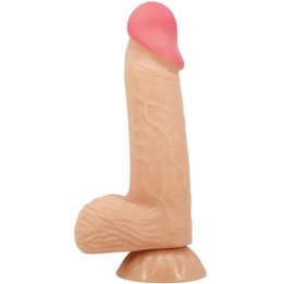 PRETTY LOVE - SLIDING SKIN SERIES REALISTIC DILDO WITH SLIDING SKIN SUCTION CUP 20.6 CM - D-238763 - Teknashop Ltd