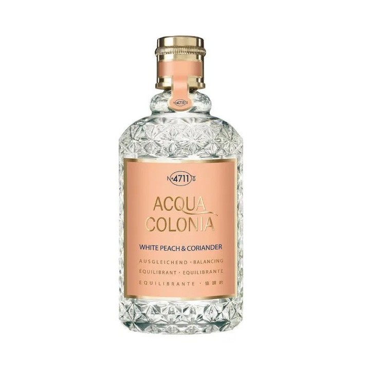 4711 Acqua Colonia White Peach And Coriander Eau De Cologne Spray 170ml - unisex - Teknashop Ltd