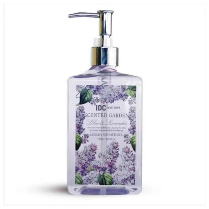 IDC INSTITUTE Scented Garden Shower Gel Lila-Lavanda 780ml - unisex - Teknashop Ltd