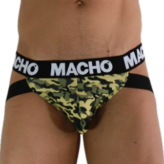 MACHO - MX28MV JOCK MILITARY GREEN XL - D-241307 - Teknashop Ltd