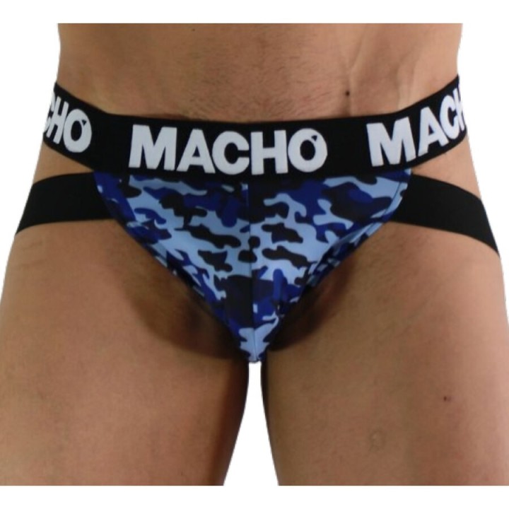 MACHO - MX28MA JOCK MILITARY BLUE M - D-241313 - Teknashop Ltd