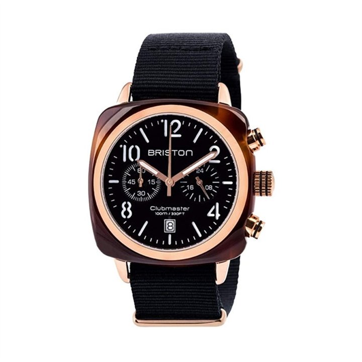 BRISTON WATCHES Mod. 14140.PRA.T.1.NB - WW.14140-PRA-T-1-NB - Teknashop Ltd