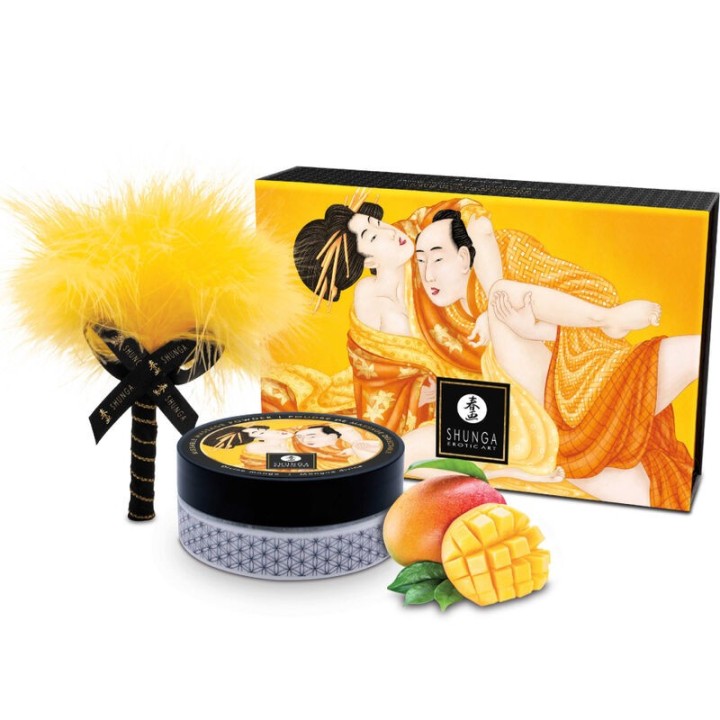 SHUNGA - EDIBLE MASSAGE POWDER KIT MANGO - D-237880 - Teknashop Ltd