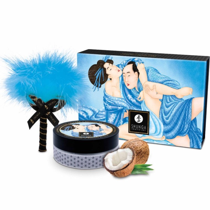SHUNGA - EDIBLE COCONUT MASSAGE POWDER KIT - D-237882 - Teknashop Ltd