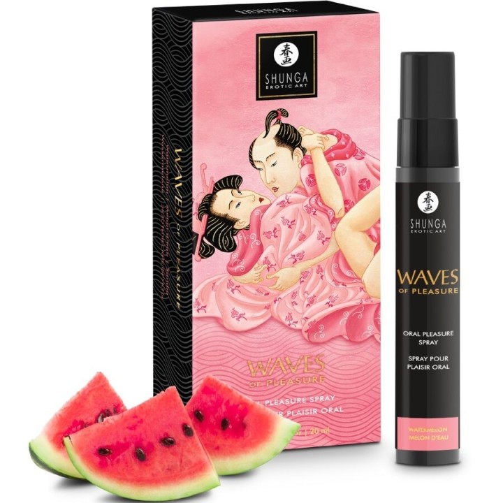 SHUNGA - WAVES PLEASURE SPRAY ORAL SEDUCTIVE WATERMELON 20 ML - D-244895 - Teknashop Ltd