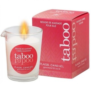 RUF - TABOO MASSAGE CANDLE FOR HER PLAISIR CHARNEL COCOA FLOWER SCENT - D-223846 - Teknashop Ltd