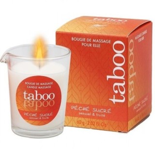 RUF - TABOO MASSAGE CANDLE FOR HER PECHE SUCRE NECTARINE SCENT - D-223847 - Teknashop Ltd