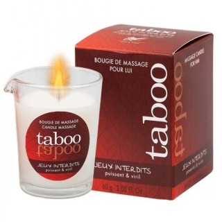 RUF - TABOO MASSAGE CANDLE FOR HIM JEUX INTERDITS WILD LICHEN SCENT - D-223848 - Teknashop Ltd