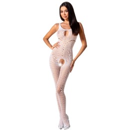 PASSION - WOMAN BS078 BODYSTOCKING ONE SIZE WHITE - D-227374 - Teknashop Ltd