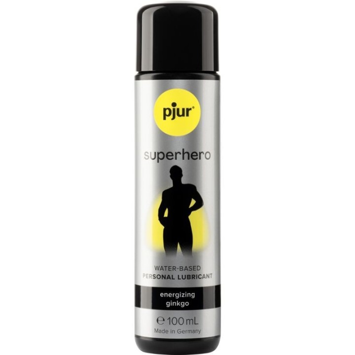 PJUR - SUPERHERO ENERGIZING LUBRICANT GINKGO 100 ML - D-230444 - Teknashop Ltd