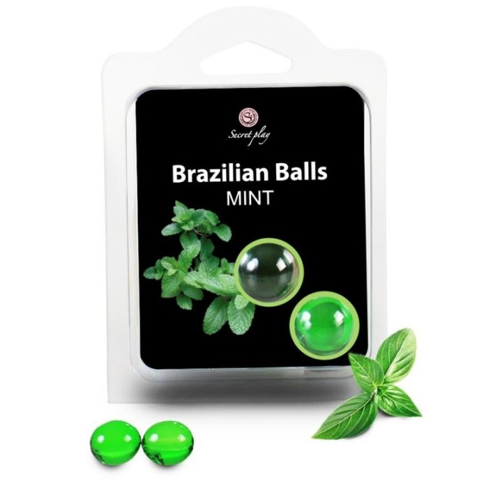 SECRETPLAY - 2 BRAZILIAN BALLS MINT - D-197613 - Teknashop Ltd