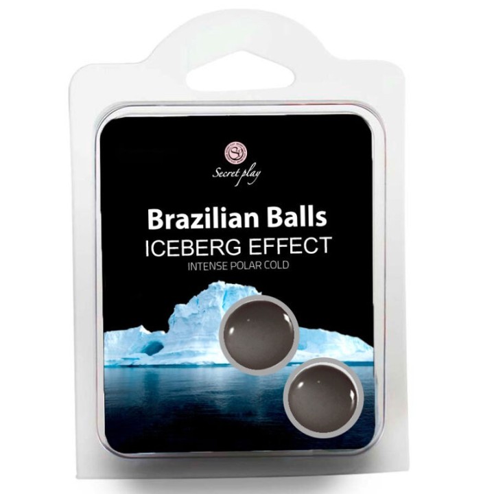 SECRET PLAY SET 2 BRAZILIAN BALLS ICEBERG EFFECT - D-232841 - Teknashop Ltd