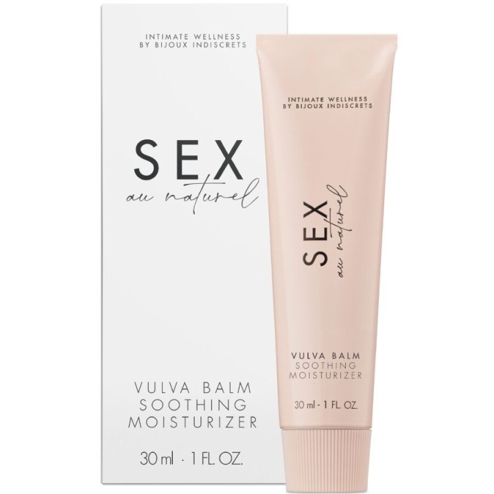 BIJOUX INDISCRETS - SEX AU NATUREL VULVA BALM SOOTHING MOISTURIZER 30 ML - D-244854 - Teknashop Ltd