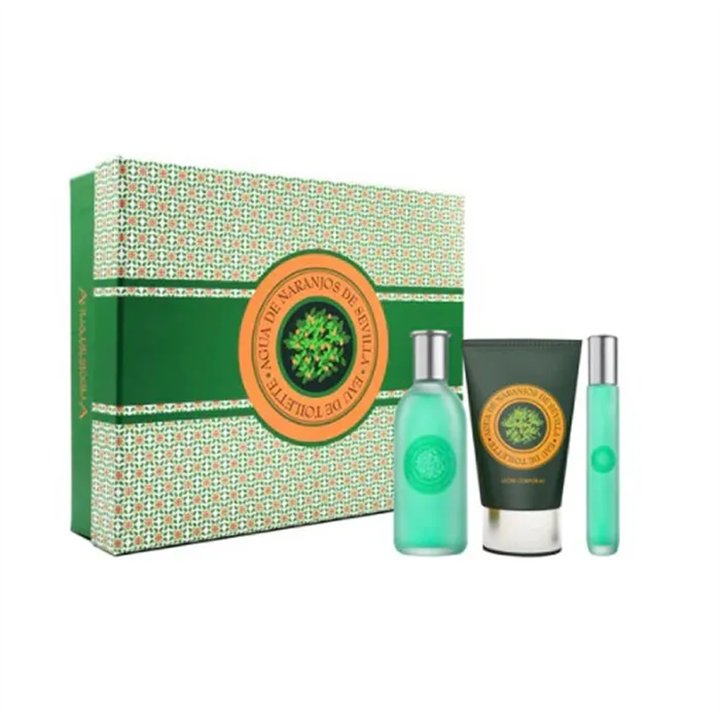 Aire De Sevilla Agua De Naranjos Eau De Toilette Spray 125ml Set 3 Pieces - unisex - Teknashop Ltd