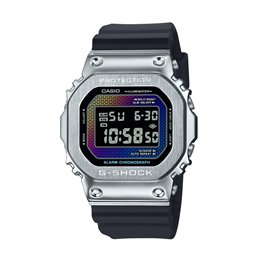 CASIO G-SHOCK Mod. THE ORIGIN METAL COVERED -  RAINBOW BRICK WALL SERIE - WW.GM-5600RW-1ER - Teknashop Ltd