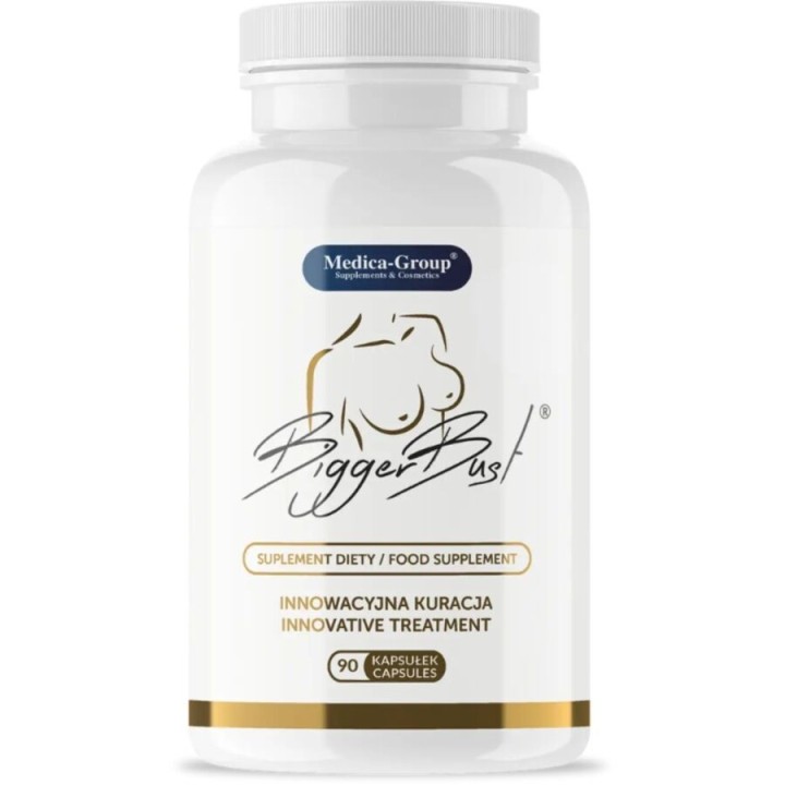 MEDICA GROUP - BIGGER BUST FIRMING 90 CAPSULES - D-244362 - Teknashop Ltd