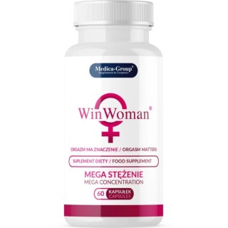 MEDICA GROUP - WIN WOMAN LIBIDO ENLARGEMENT 60 CAPSULES - D-244364 - Teknashop Ltd