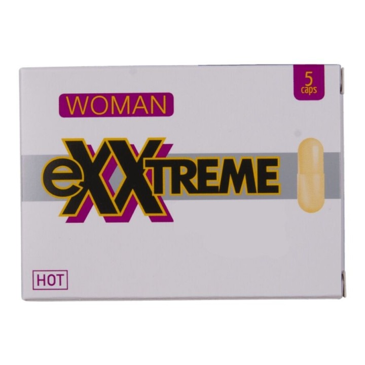 HOT - EXXTREME LIBIDO CAPS WOMAN 5 UNITS - D-245460 - Teknashop Ltd