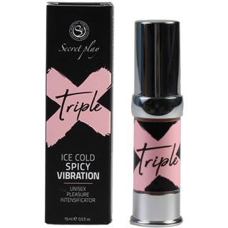 SECRETPLAY - TRIPLE X UNISEX PLEASURE INTENSIFICATOR - D-216556 - Teknashop Ltd