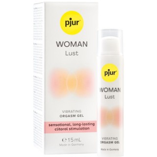 PJUR - WOMAN LUST VIBRATING GEL FOR ORGASM 15 ML - D-237700 - Teknashop Ltd