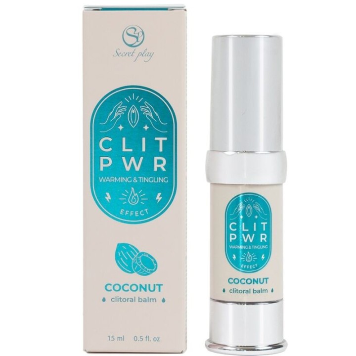 SECRET PLAY - CLIT PWR COCONUT CLITORIS BALM - D-239382 - Teknashop Ltd