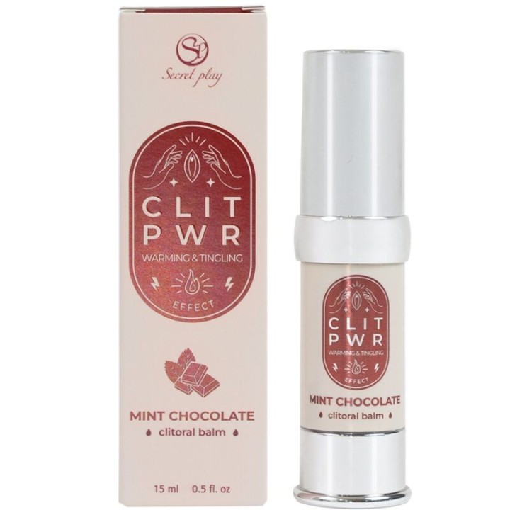 SECRET PLAY - CLIT PWR CLITORIS BALM MINT CHOCOLATE - D-239383 - Teknashop Ltd