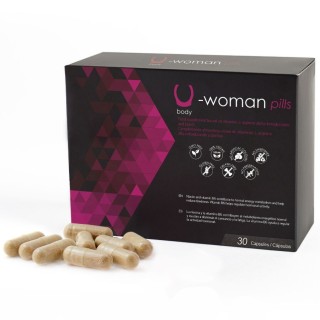 500 COSMETICS - U-WOMAN INCREASE FEMALE LIBIDO - 30 CAPSULES - D-241576 - Teknashop Ltd