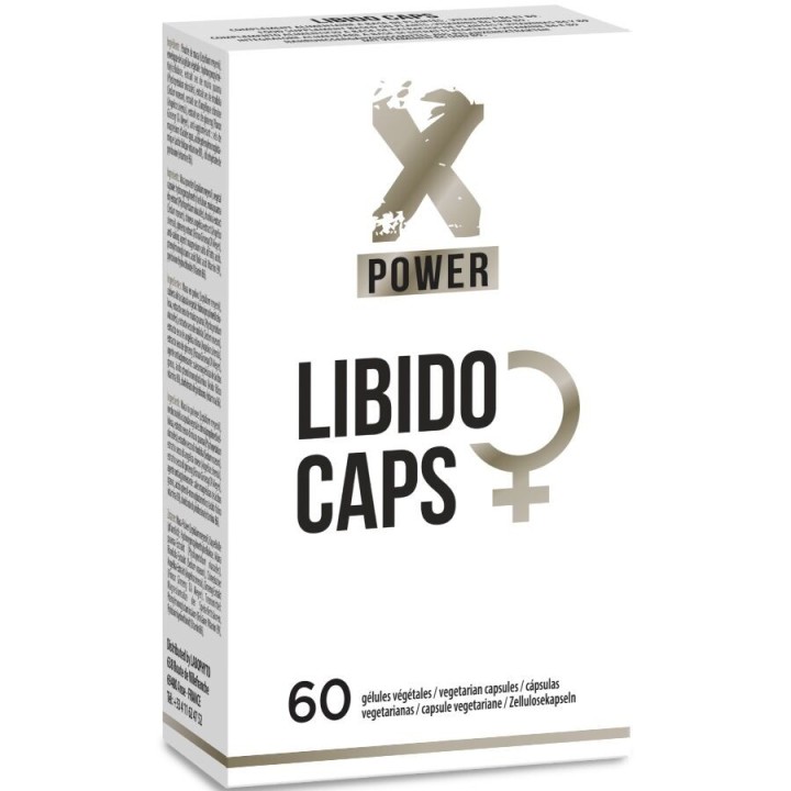 XPOWER - LIBIDO CAPS 60 CAPSULES - D-244550 - Teknashop Ltd