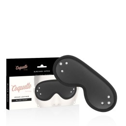 COQUETTE CHIC DESIRE - FANTASY VEGAN LEATHER BLIND MASK WITH NEOPRENE LINING - D-229277 - Teknashop Ltd