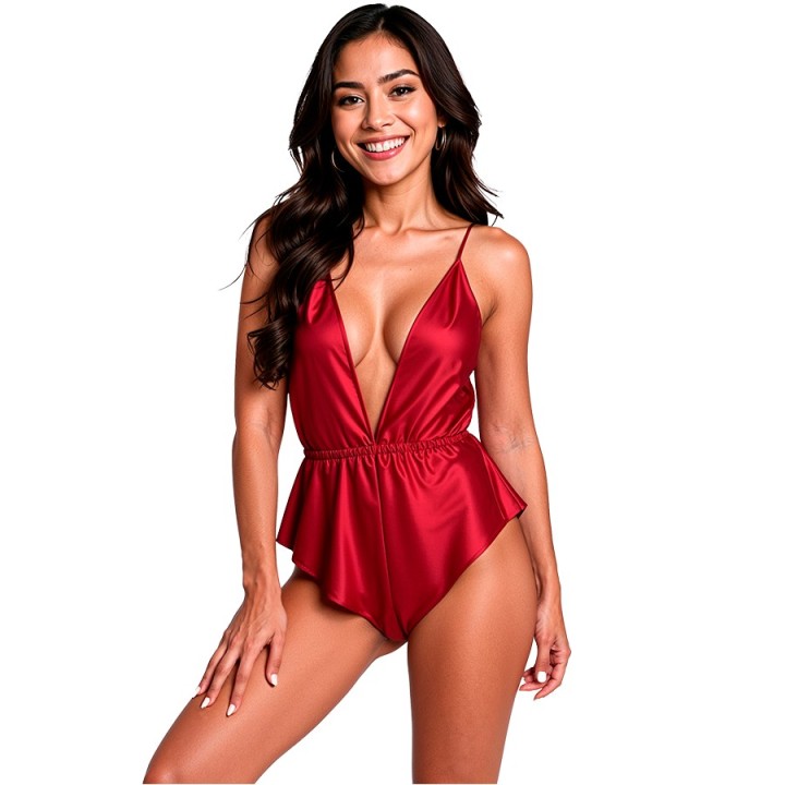 PASSION - SENSIE BODY BURGUNDY S/M - D-244609 - Teknashop Ltd
