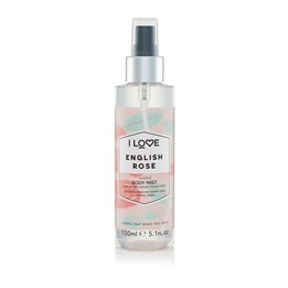 I Love, English Rose, Refreshing, Body Spray, 165 ml - Teknashop Ltd