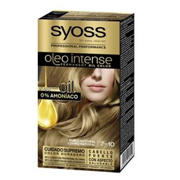 Syoss Oleo Intense Permanent Hair Color 7-10 Natural Blonde - unisex - Teknashop Ltd