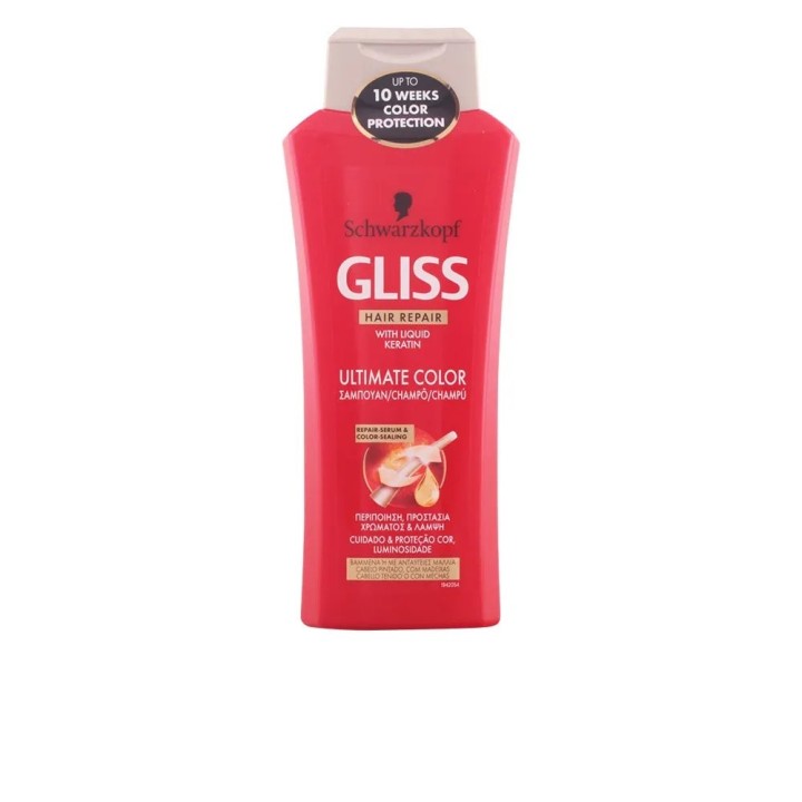 Schwarzkopf Gliss Ultimate Color Shampoo 400ml - unisex - Teknashop Ltd