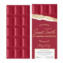 Sabrina Carpenter Sweet Tooth Cherry Baby Eau De Parfum Spray 75ml - unisex - Teknashop Ltd