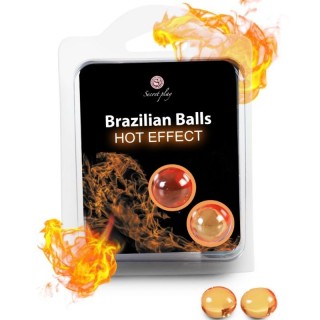 SECRETPLAY - BRAZILIAN BALLS WARMING EFFECT 2 UNITS - D-207774 - Teknashop Ltd